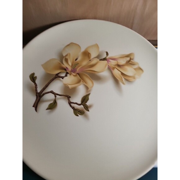 Vintage Universal Potteries Ballerina Dinner Plate Southern Gardens 9 7/8" - Picture 2 of 6